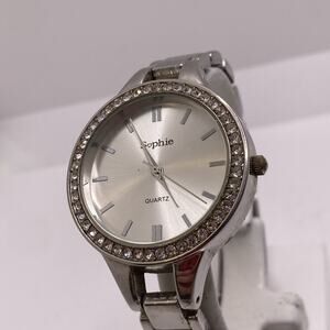 Sophie Womens Worn Silver Watch New Battery